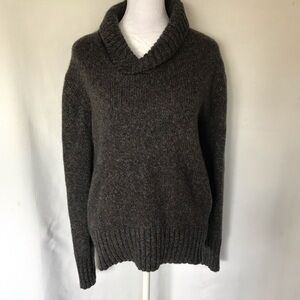 Boston traders v-neck Wool Blend Pullover sweater size  L